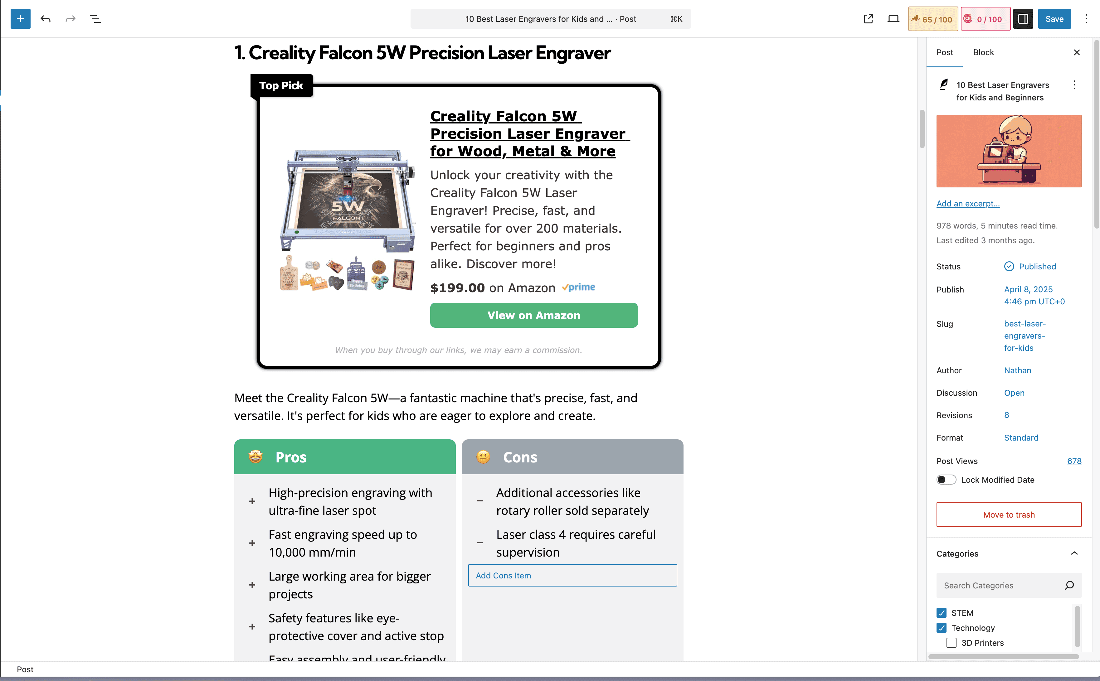 PassiveWP Gutenberg editor